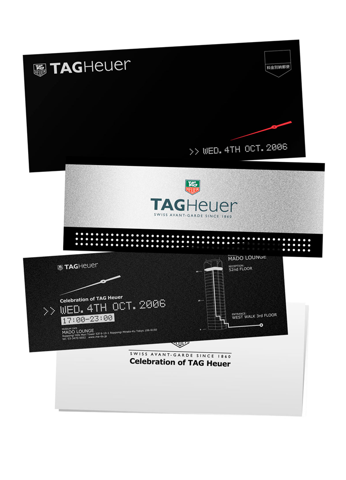 TAG イベントインビテーションカード。